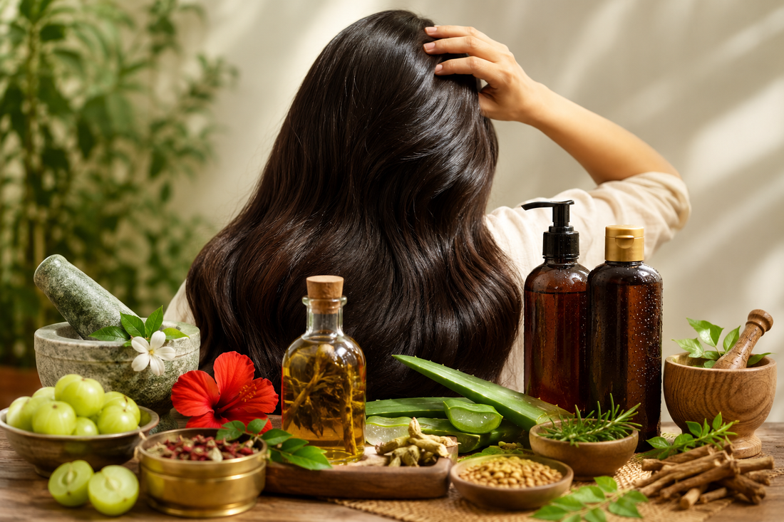How to Stop Hair Fall Naturally: The Ayurvedic Oil & Shampoo Routine
