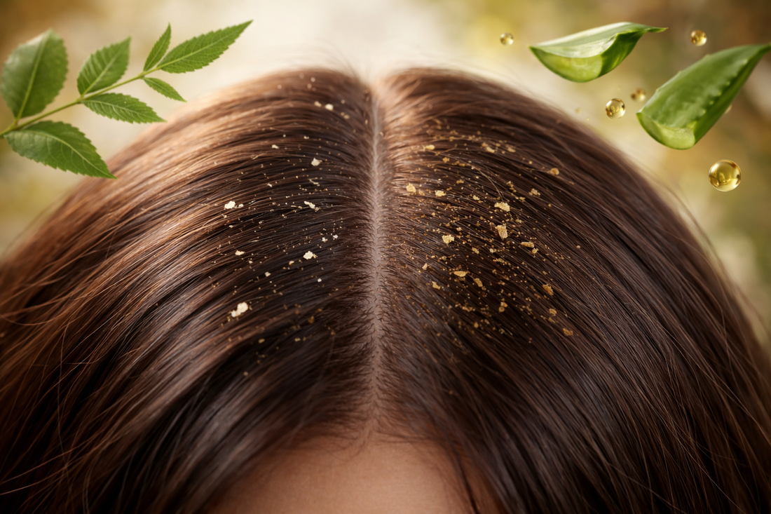 Ayurvedic Hair Oil for Dry Scalp and Dandruff