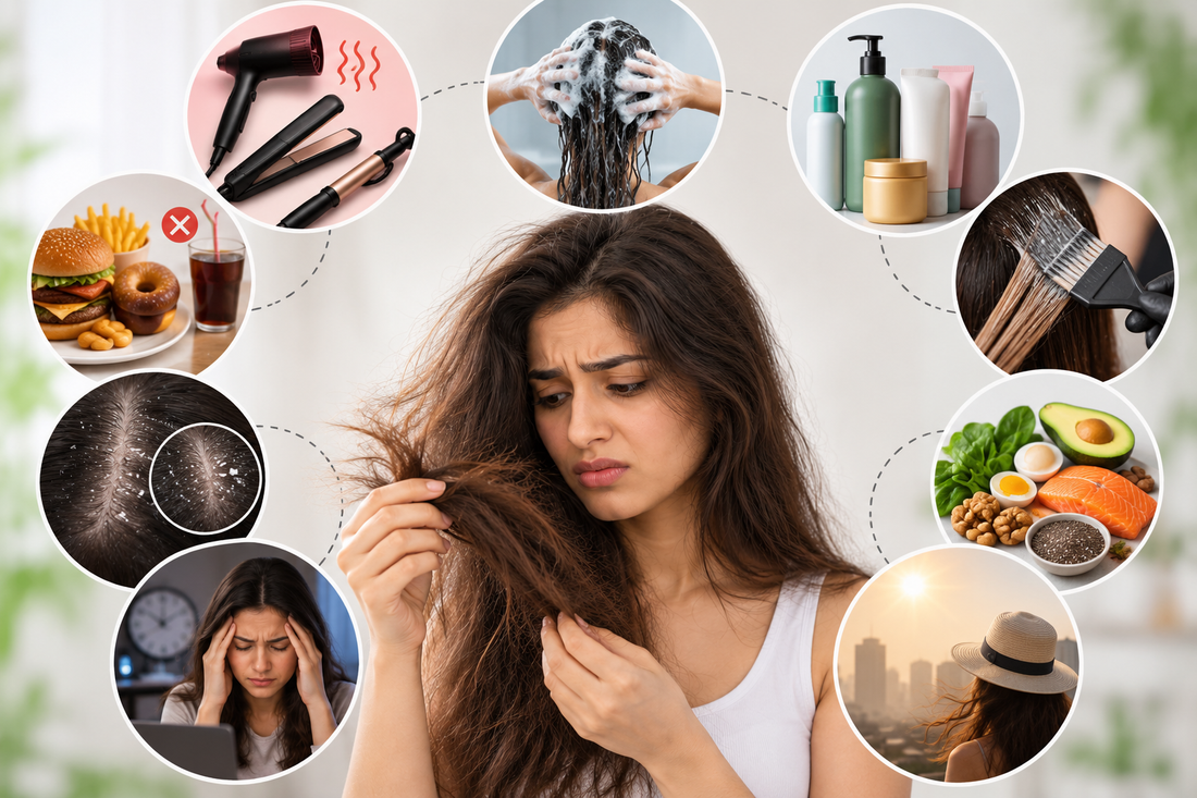 Why Does Hair Become Dry, Weak and Brittle? 9 Common Reasons