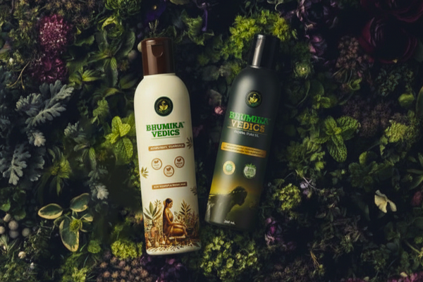 Ayurvedic Shampoo 200ml + Herbal Oil 200ml