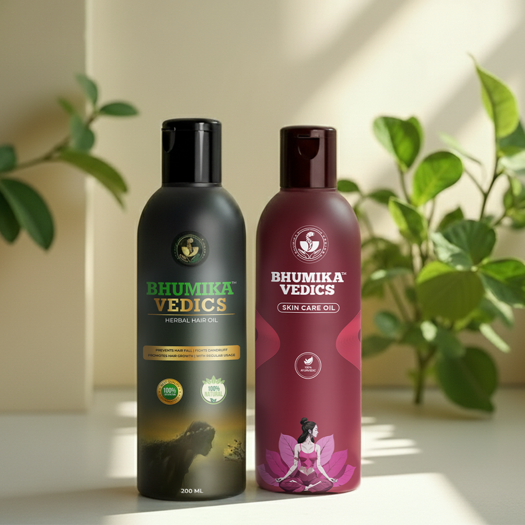 200 ml Hair oil + 200 ml Skin Care Oil – Combo