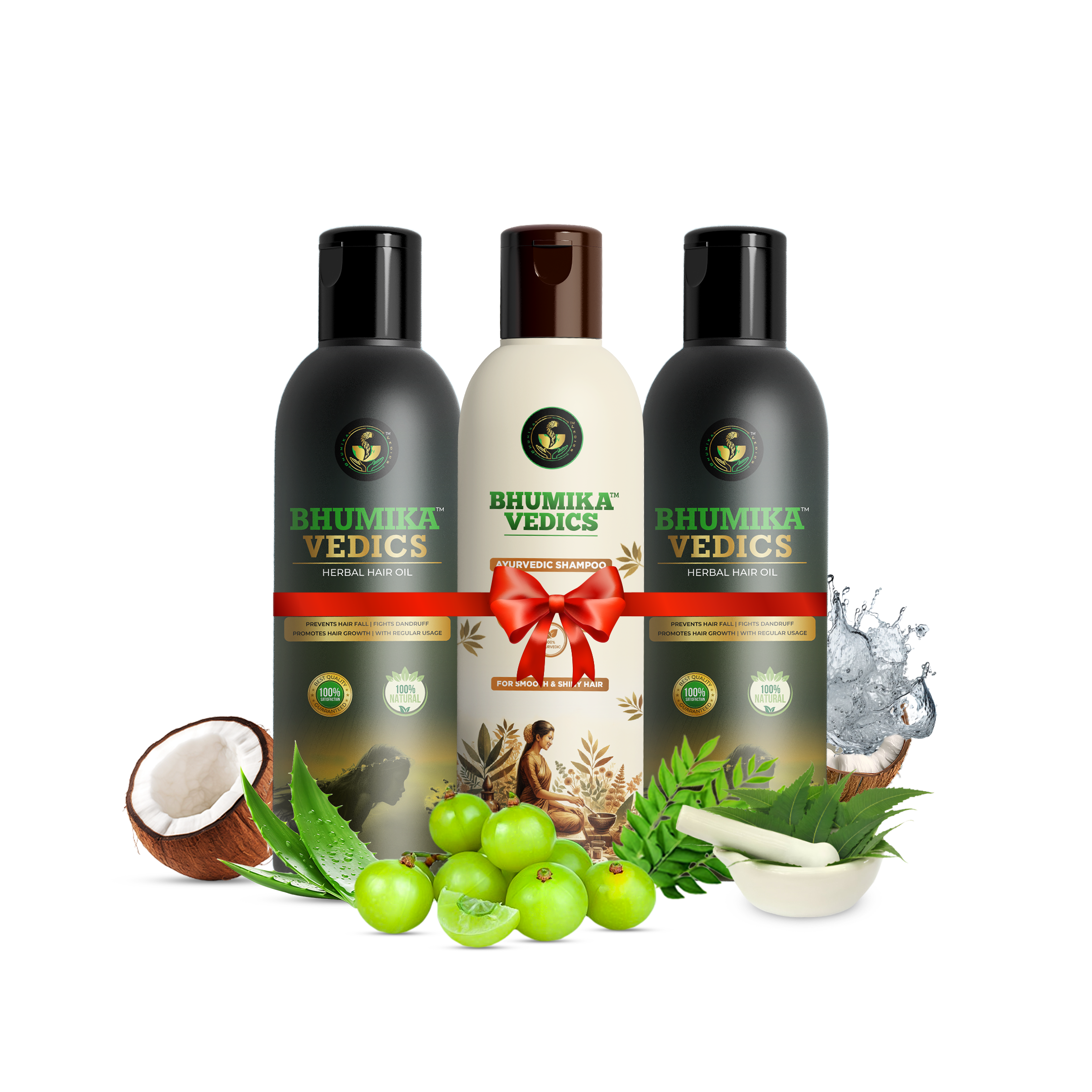 400 ml Oil + 200 ml Shampoo Combo