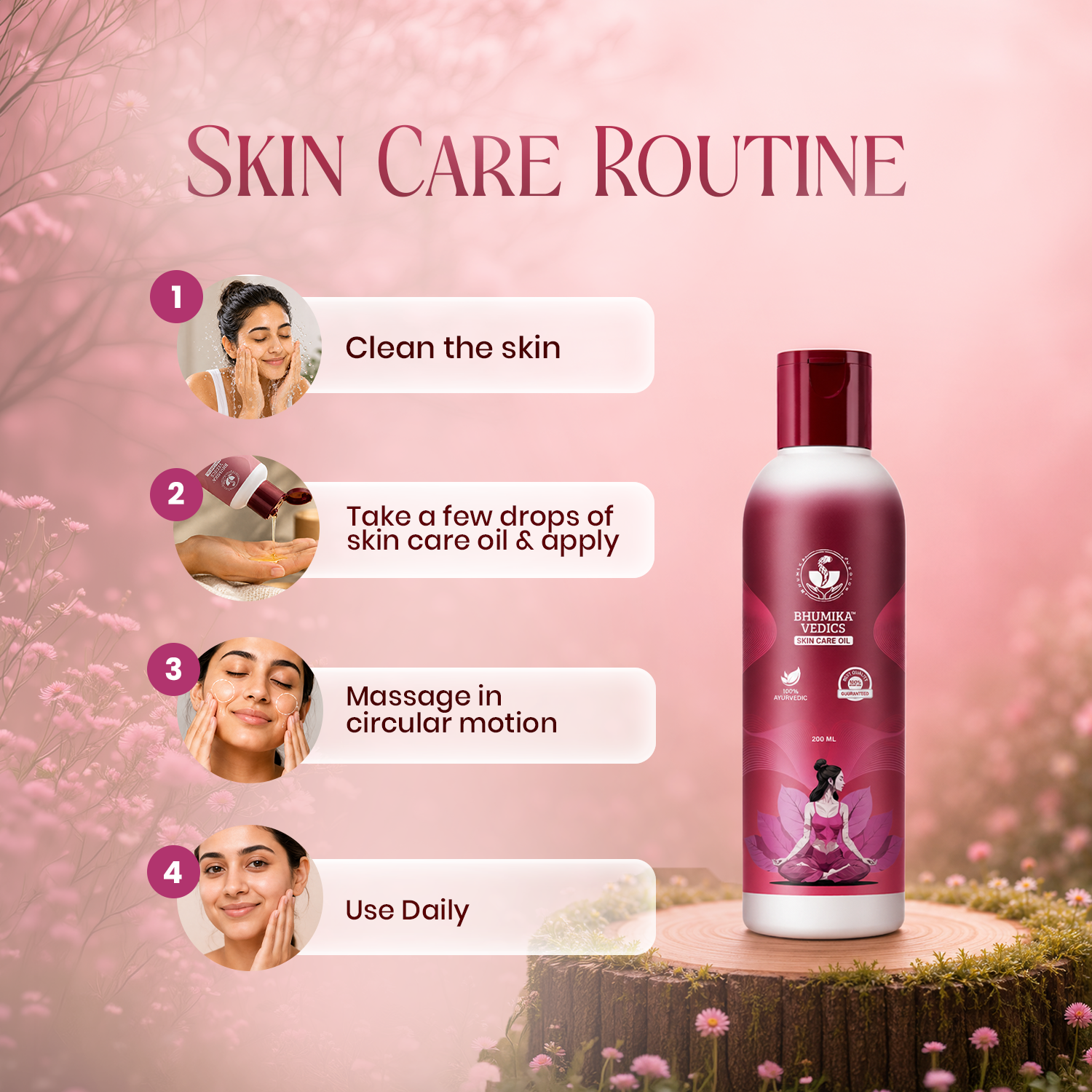 Bhumika Vedics Skin Care Oil 200 ml