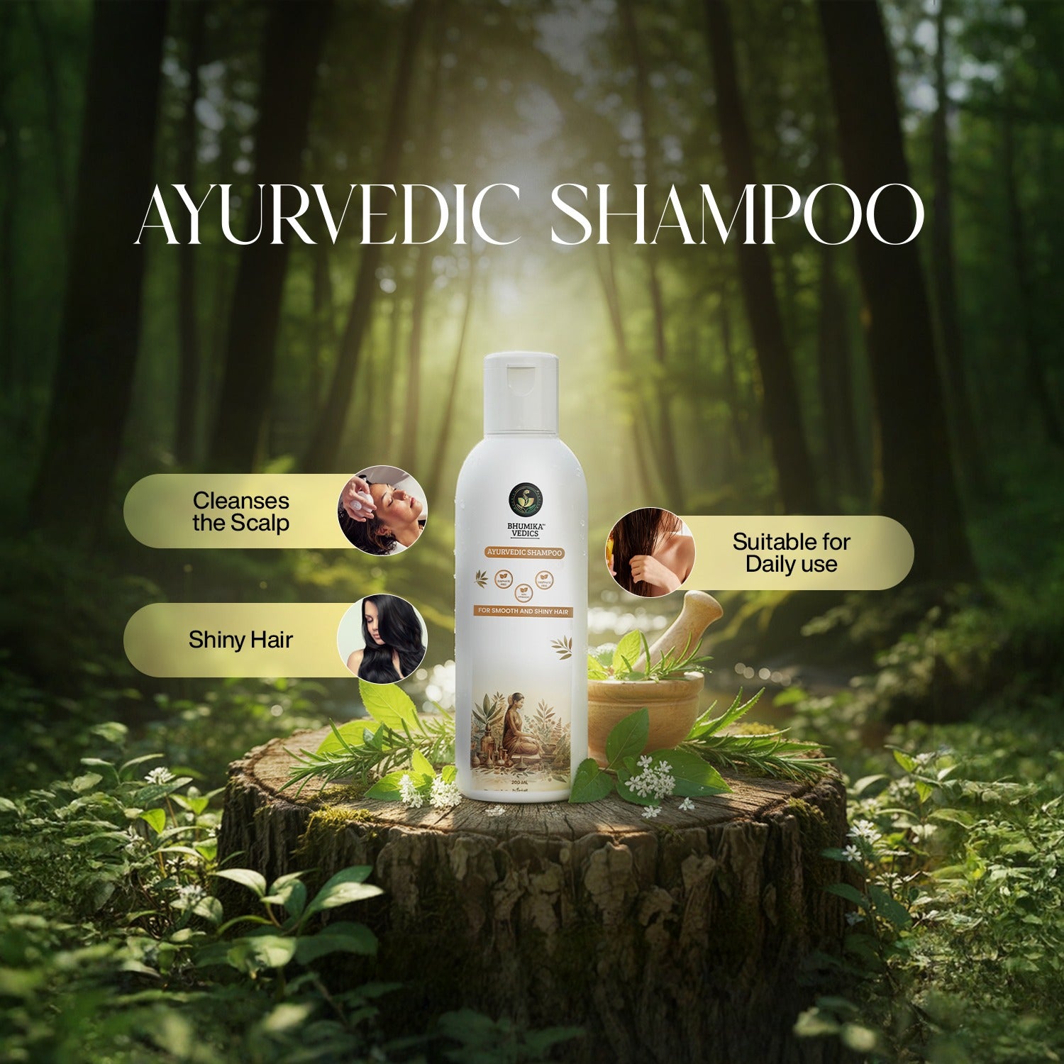 400 ml Ayurvedic Shampoo