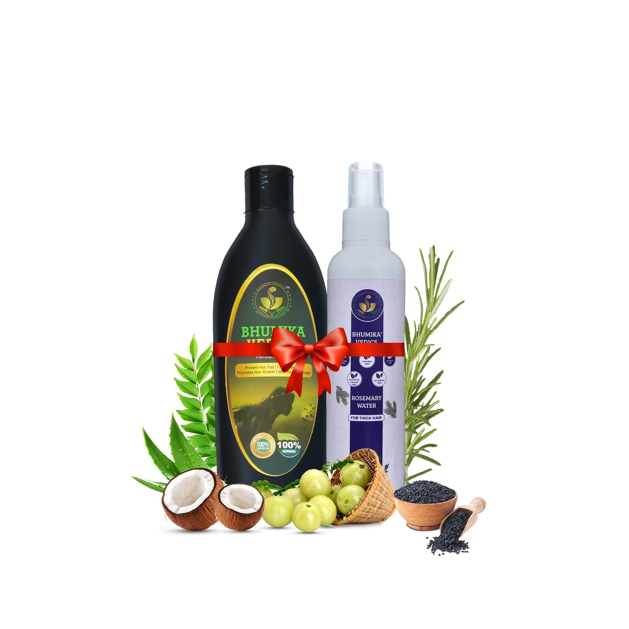 COMBO OFFER – 200 ml Hair Oil & 200 ml Rosemary Water